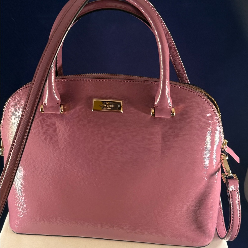 KATE SPADE dusty rose/lavender handbag.👜